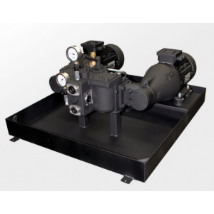 hp-TECHNIK - Feed pumps and delivery aggregates, compact Twin-pumping Unit BIKO